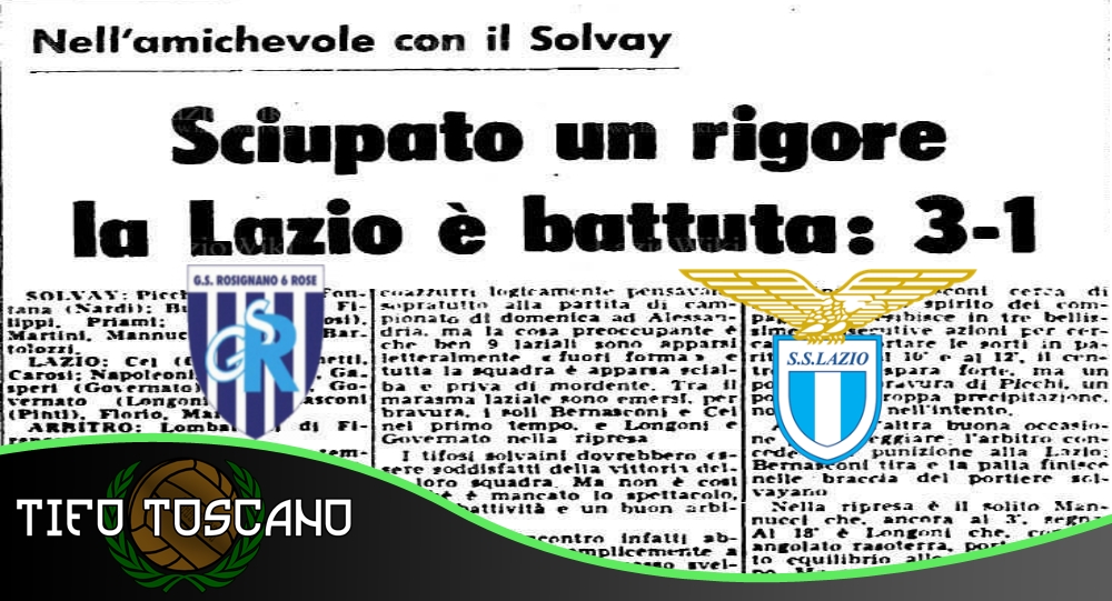 Quando il Solvay sconfisse la Lazio..